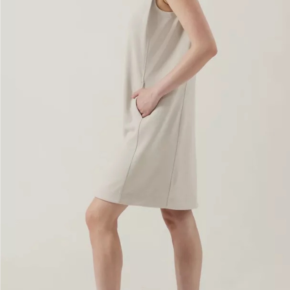 Athleta Seasoft Tank Dress Abalone  Sz Medium